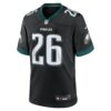 saquon barkley philadelphia eagles nike alternate game jersey black clowdercats qwkse.jpg