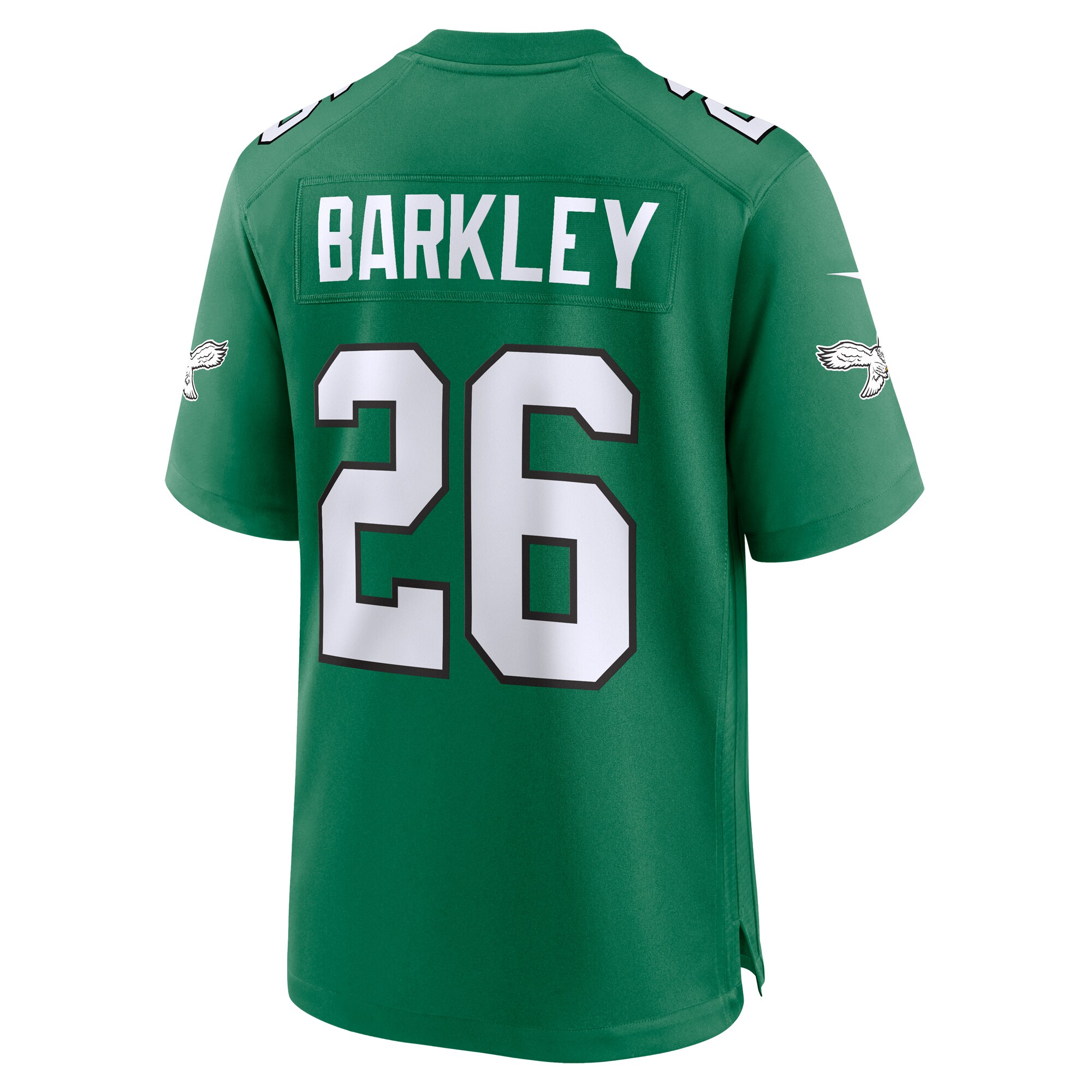 saquon barkley philadelphia eagles nike alternate game jersey kelly green clowdercats vn9t2.jpg