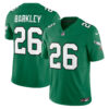 saquon barkley philadelphia eagles nike alternate vapor fuse limited jersey kelly green clowdercats ejxcb.jpg