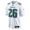 saquon barkley philadelphia eagles nike fashion game jersey tundra white clowdercats tgdso.jpg