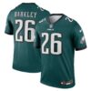 saquon barkley philadelphia eagles nike legend player performance top midnight green clowdercats iqi6j.jpg