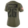 saquon barkley philadelphia eagles nike womens 2025 salute to service limited jersey olive clowdercats 9df3y.jpg