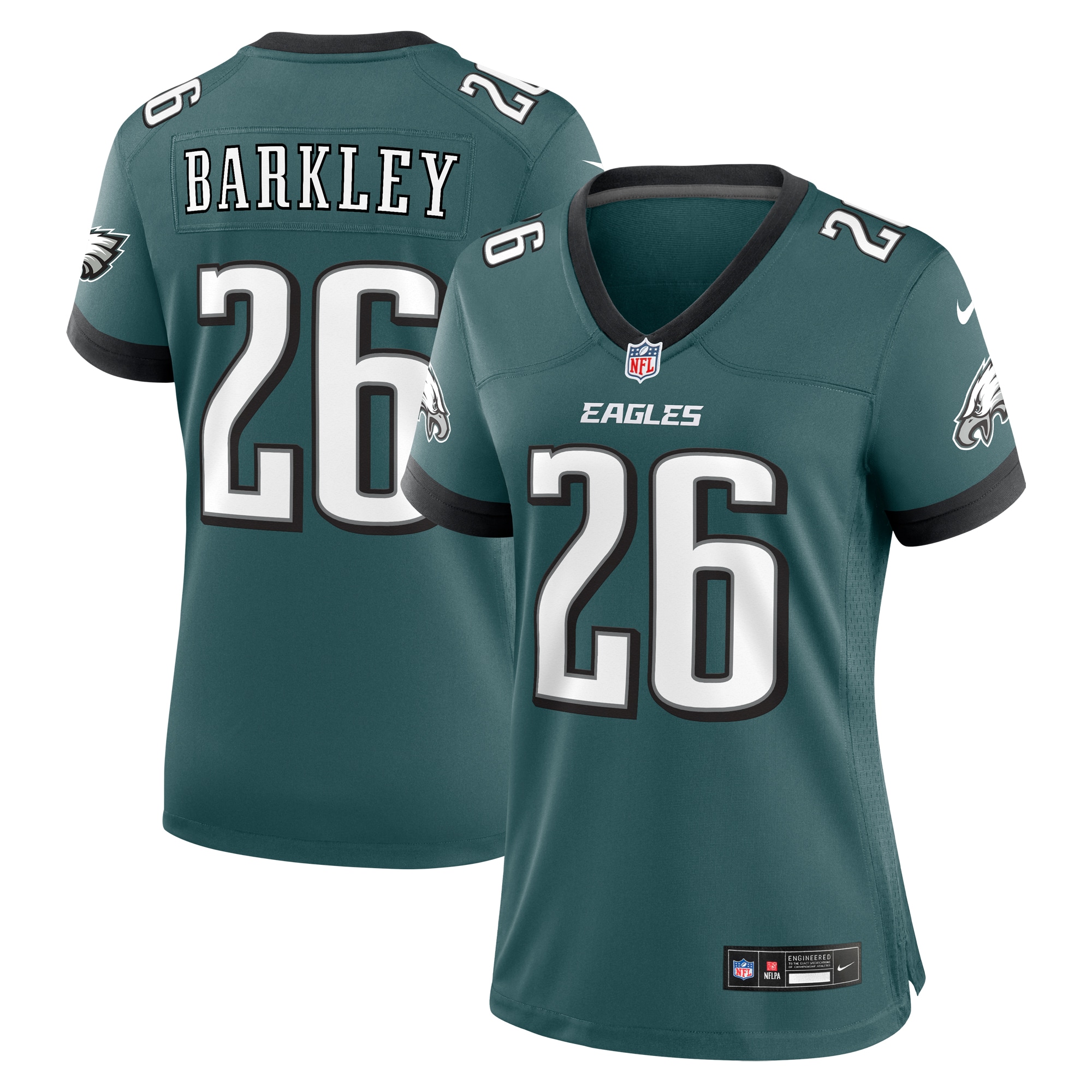saquon barkley philadelphia eagles nike womens game player jersey midnight green clowdercats wrhbe.jpg