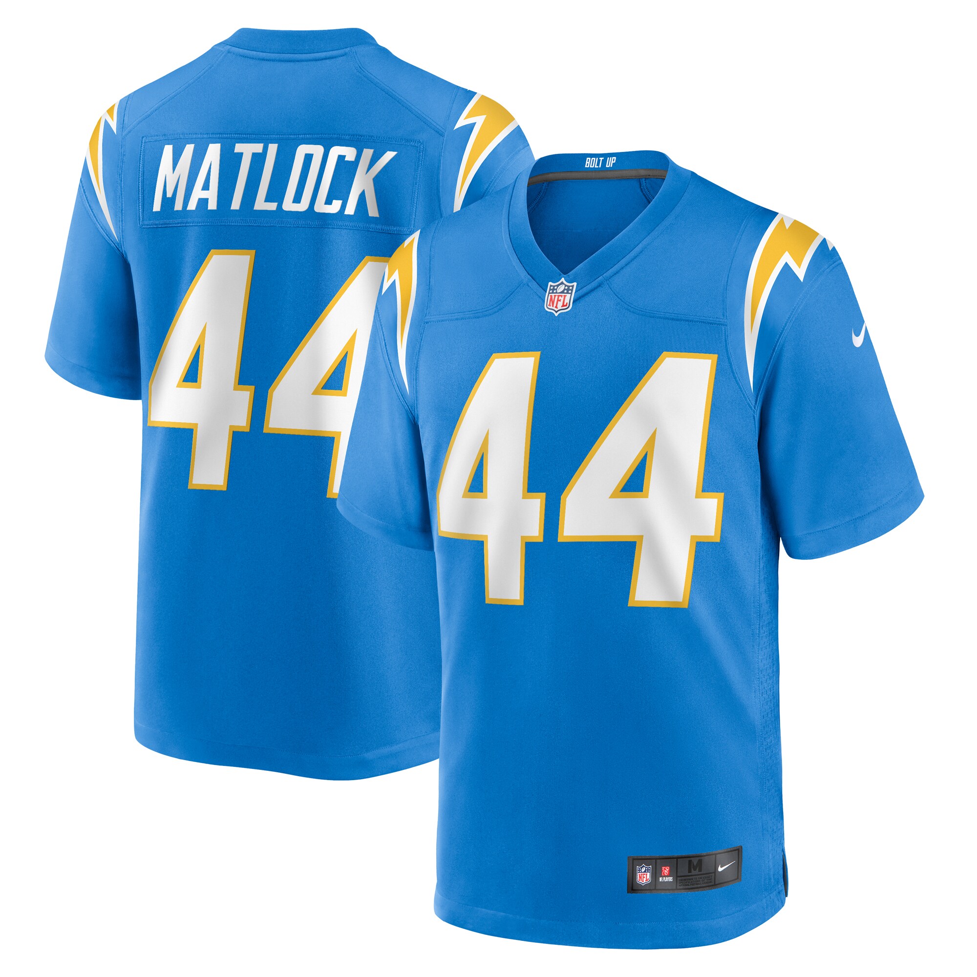 scott matlock los angeles chargers nike team game jersey powder blue clowdercats sgjru.jpg