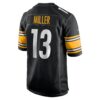 scotty miller pittsburgh steelers nike game jersey black clowdercats ghoov.jpg