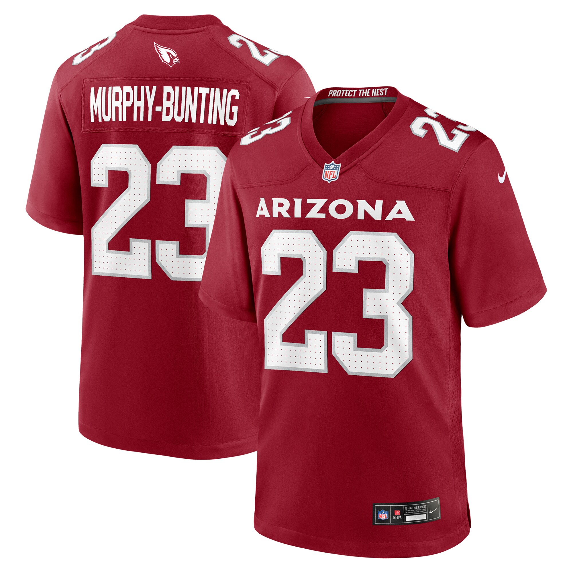 sean murphy bunting arizona cardinals nike team game jersey cardinal clowdercats ligvf.jpg