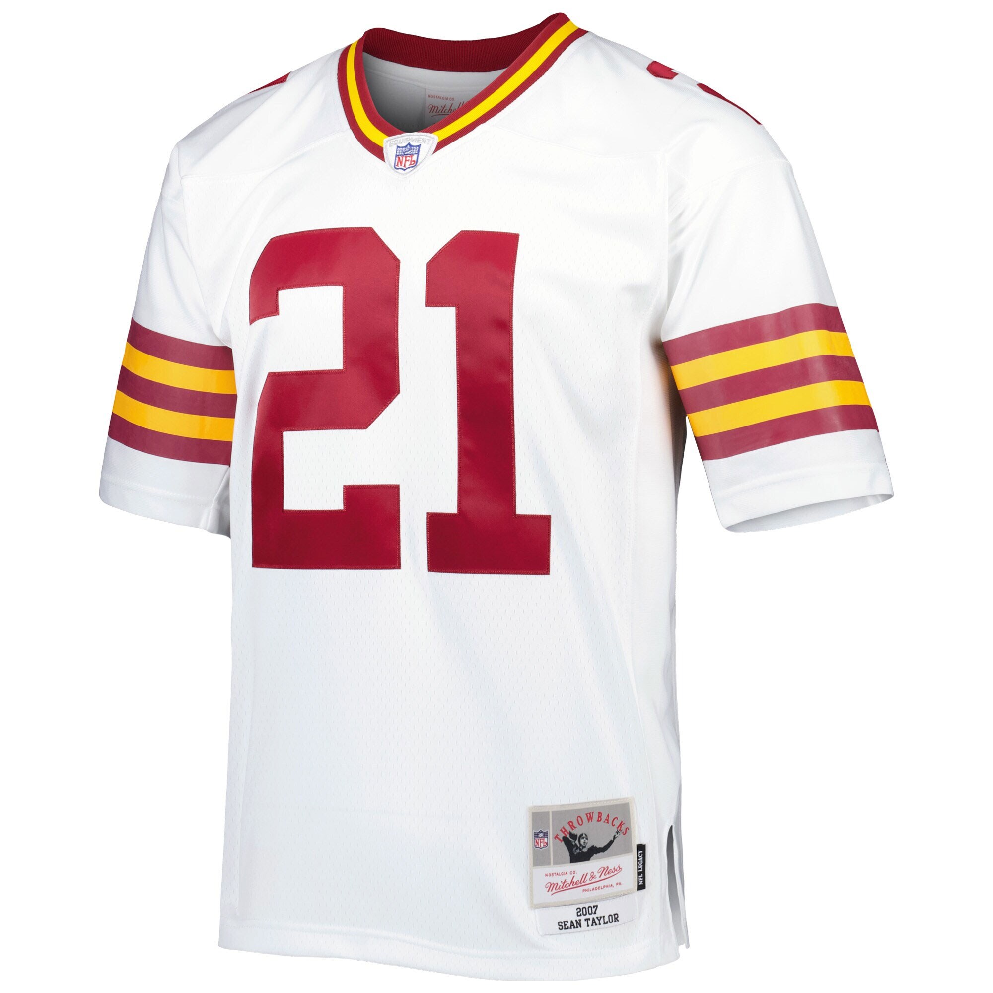 sean taylor washington commanders mitchell ness big tall 2007 legacy retired player jersey white clowdercats ql67c.jpg