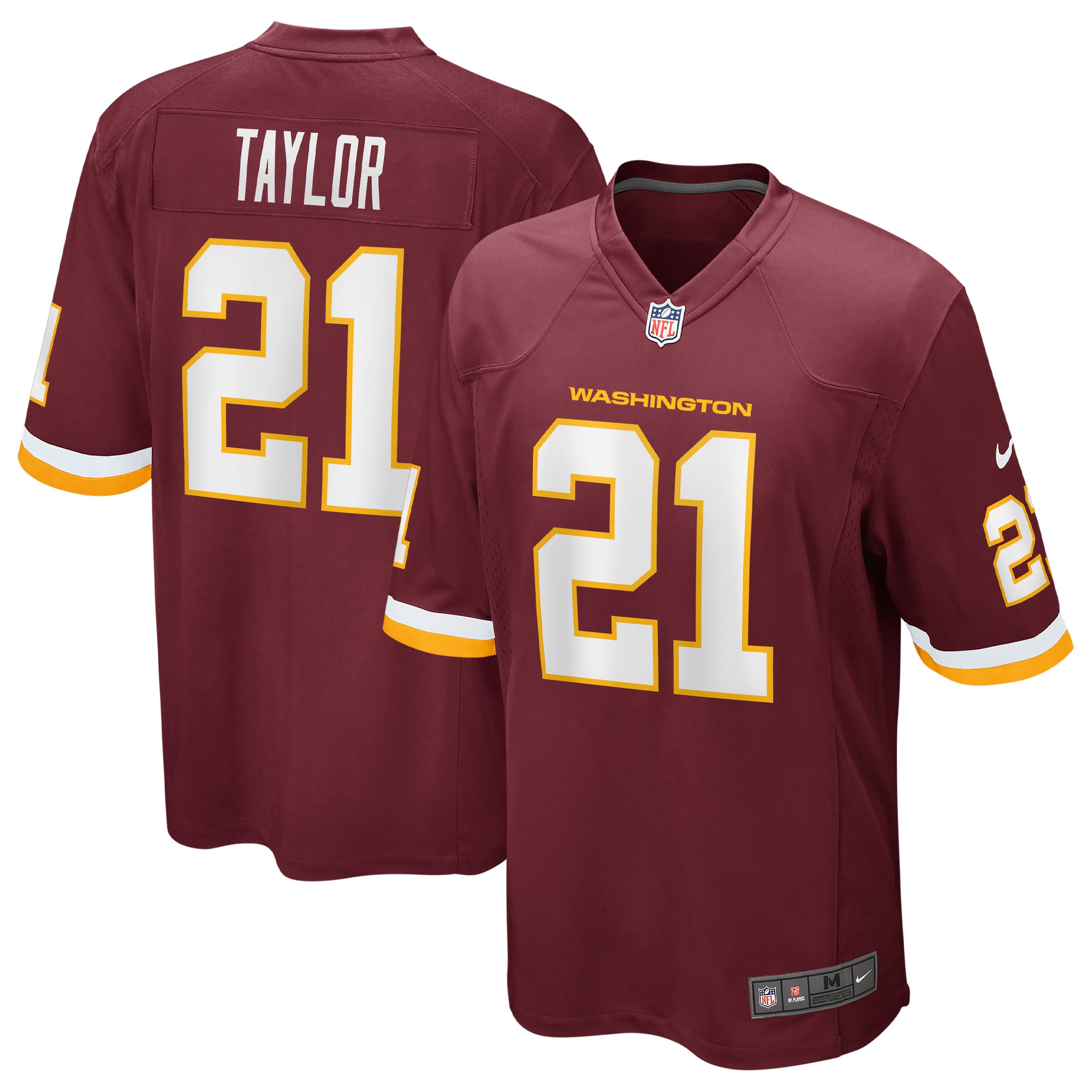 sean taylor washington football team nike retired player team game jersey burgundy clowdercats gubon.jpg