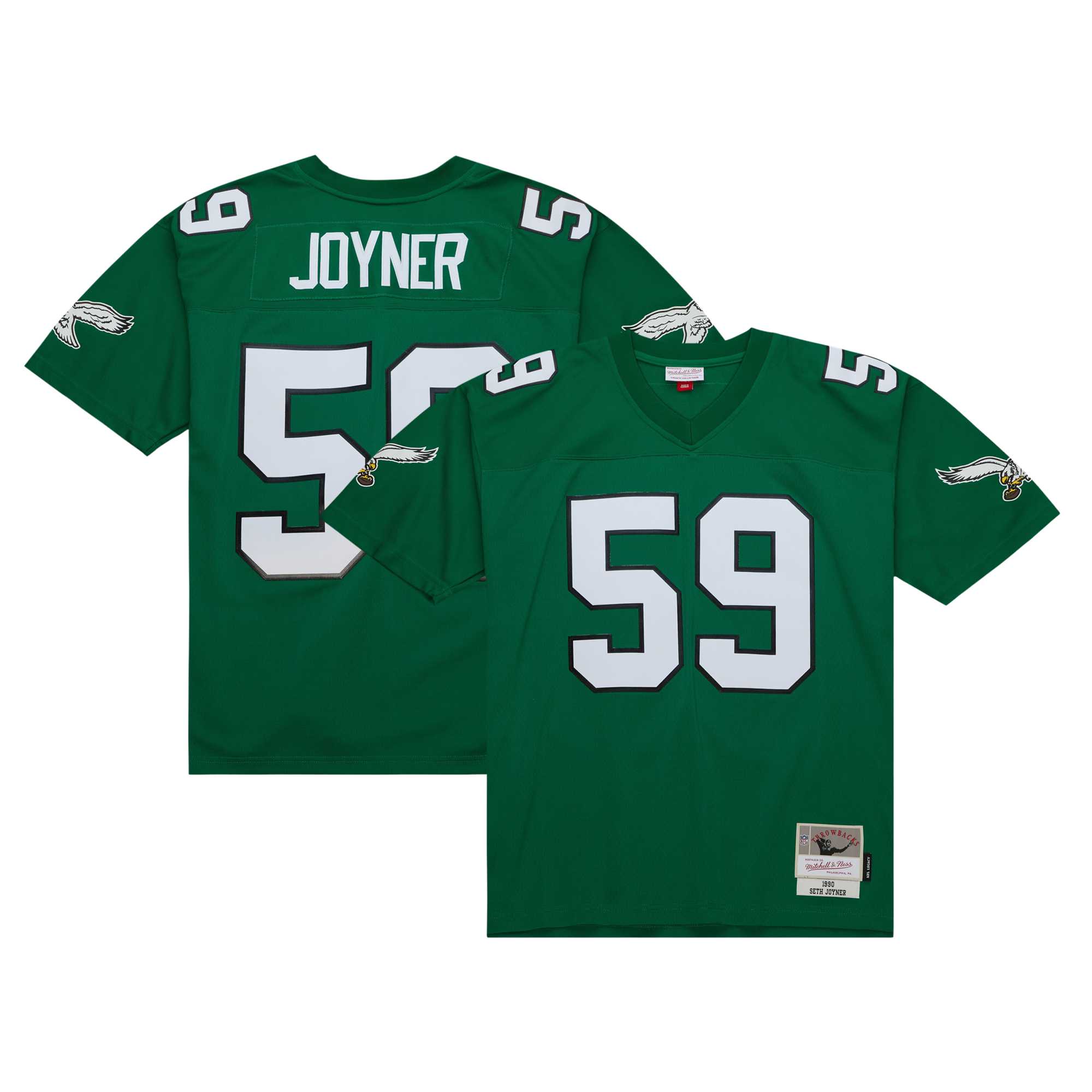seth joyner philadelphia eagles mitchell ness legacy replica jersey kelly green clowdercats kupa0.jpg