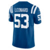 shaquille leonard indianapolis colts nike vapor fuse limited jersey royal clowdercats iyahp.jpg