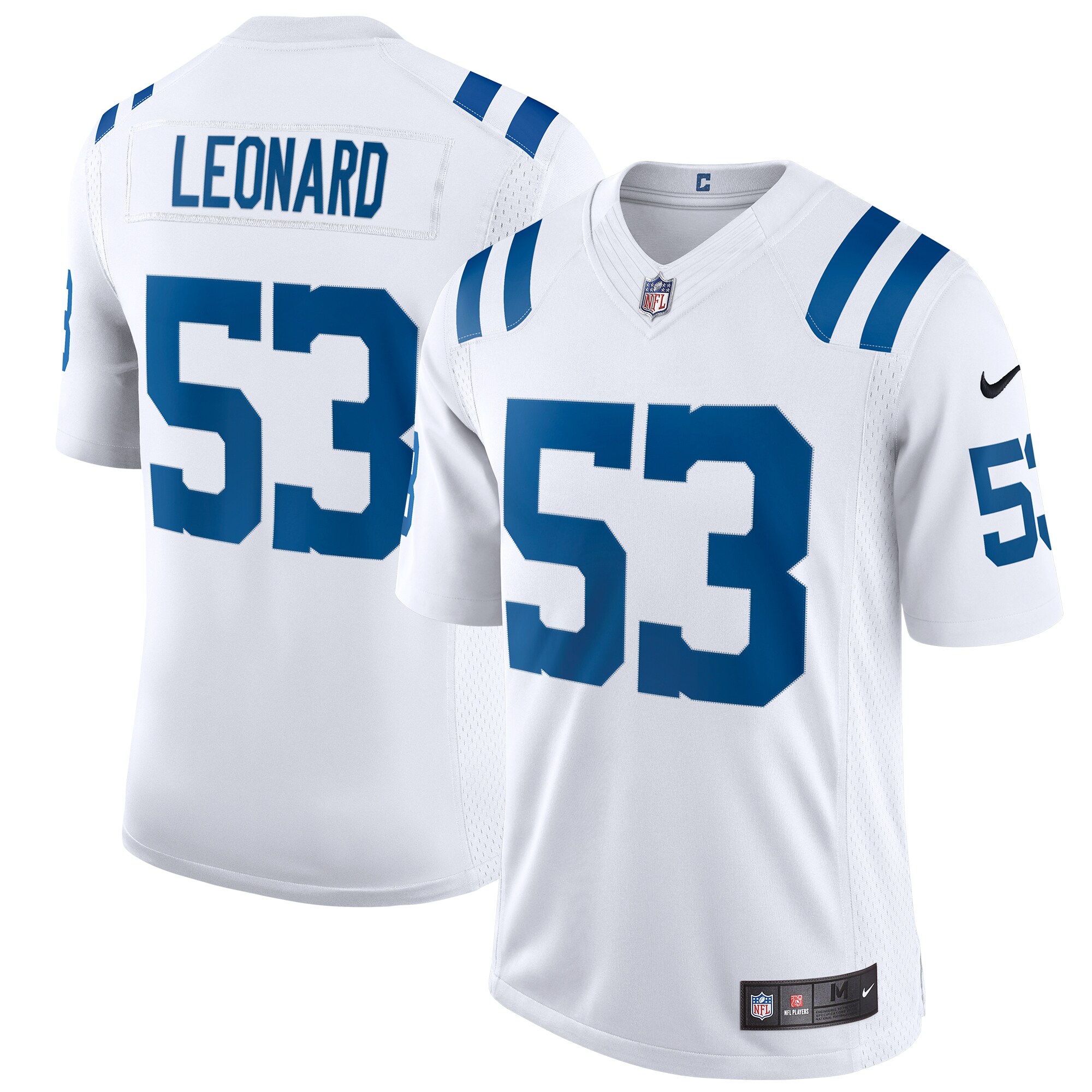 shaquille leonard indianapolis colts nike vapor limited jersey white clowdercats 8md6i.jpg
