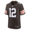 shedeur sanders cleveland browns nike 2025 nfl draft game jersey brown clowdercats 9ttwb.jpg