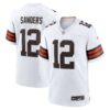 shedeur sanders cleveland browns nike 2025 nfl draft game jersey white clowdercats ngc4p.jpg