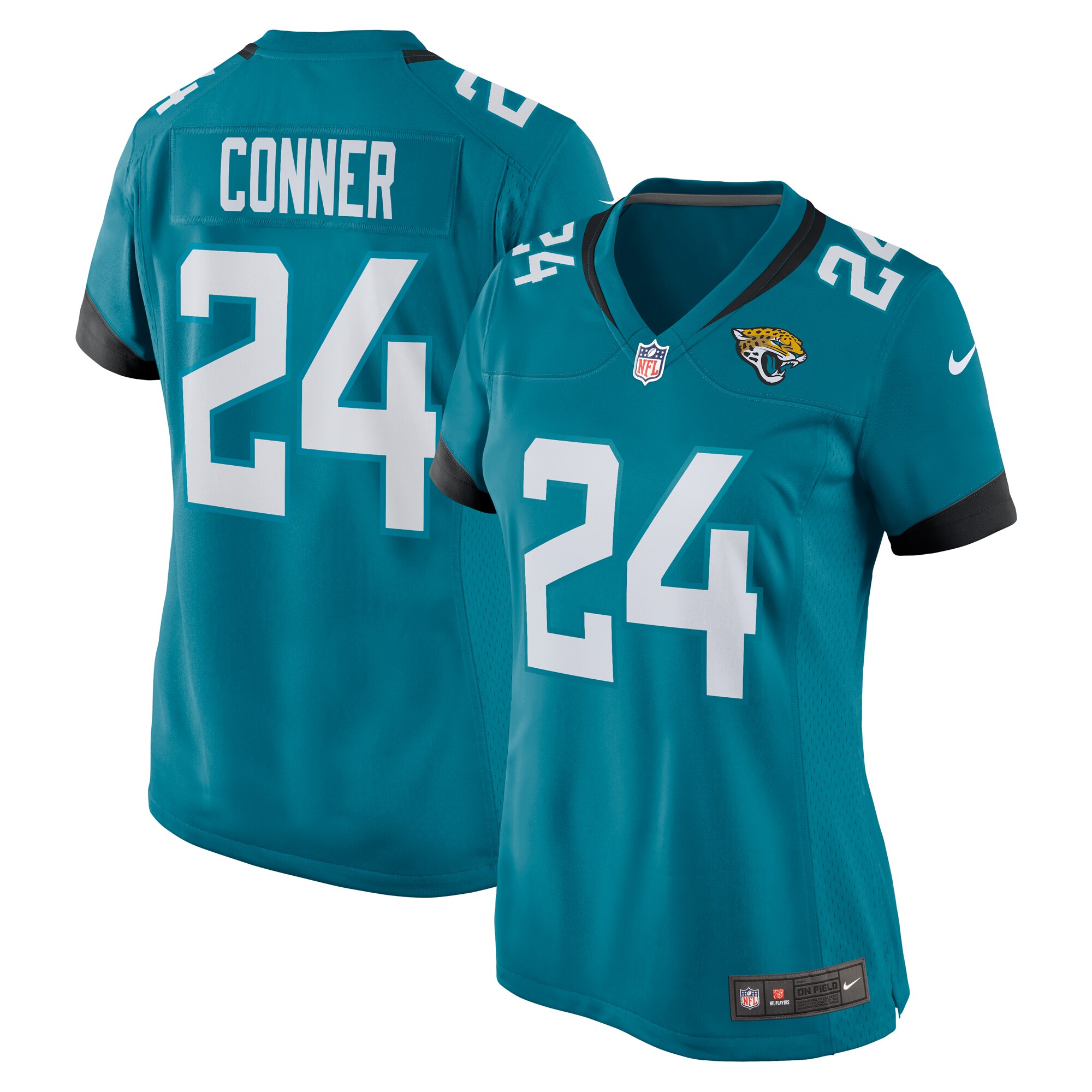 snoop conner jacksonville jaguars nike womens game player jersey teal clowdercats tzijs.jpg