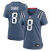 stefon diggs new england patriots nike womens 2025 rivalries collection game jersey storm blue clowdercats yxdpn.jpg