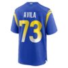 steve avila los angeles rams nike home game jersey royal clowdercats wycdj.jpg