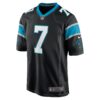 steve beuerlein carolina panthers nike retired player jersey black clowdercats znolm.jpg