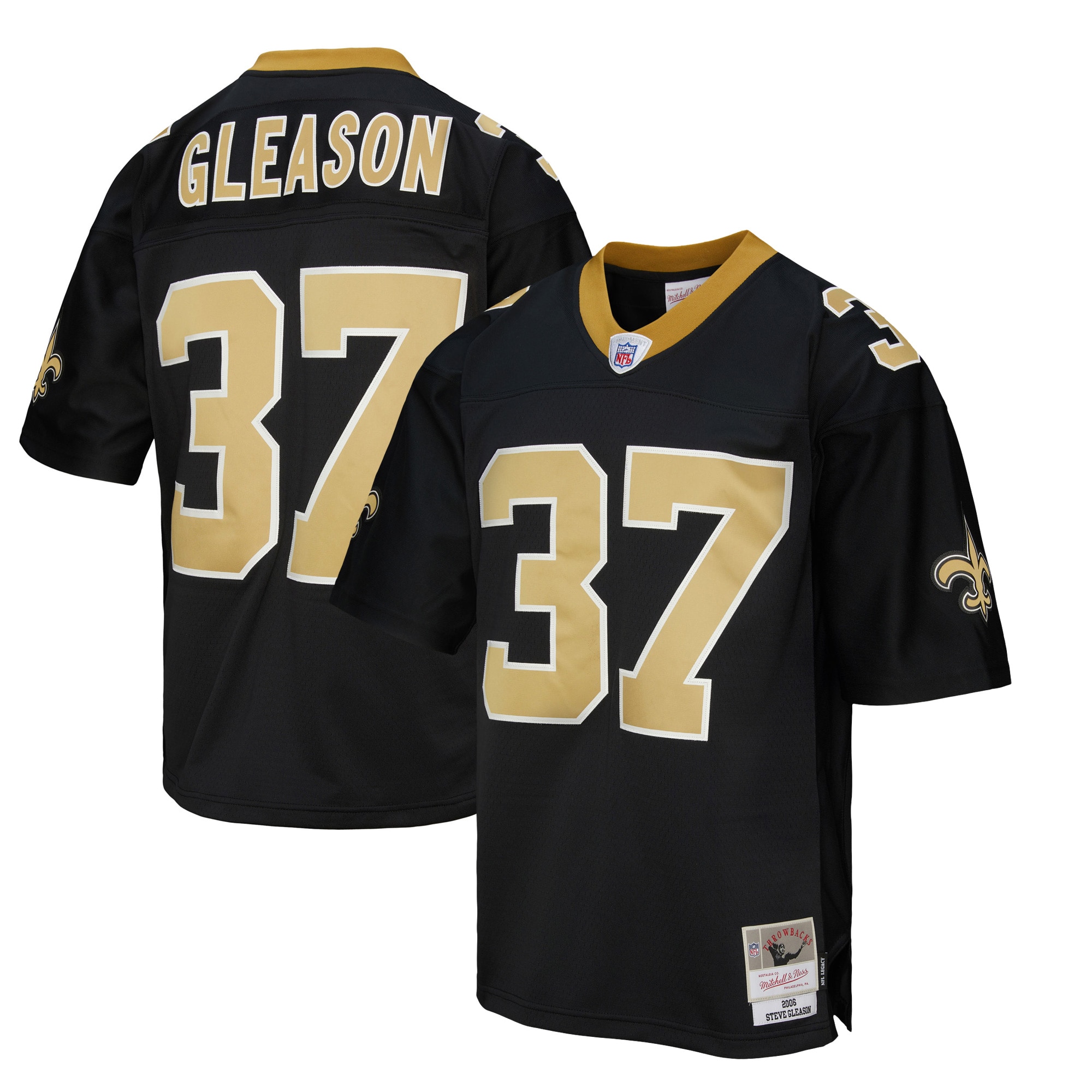 steve gleason new orleans saints mitchell ness legacy replica jersey black clowdercats ilgdw.jpg