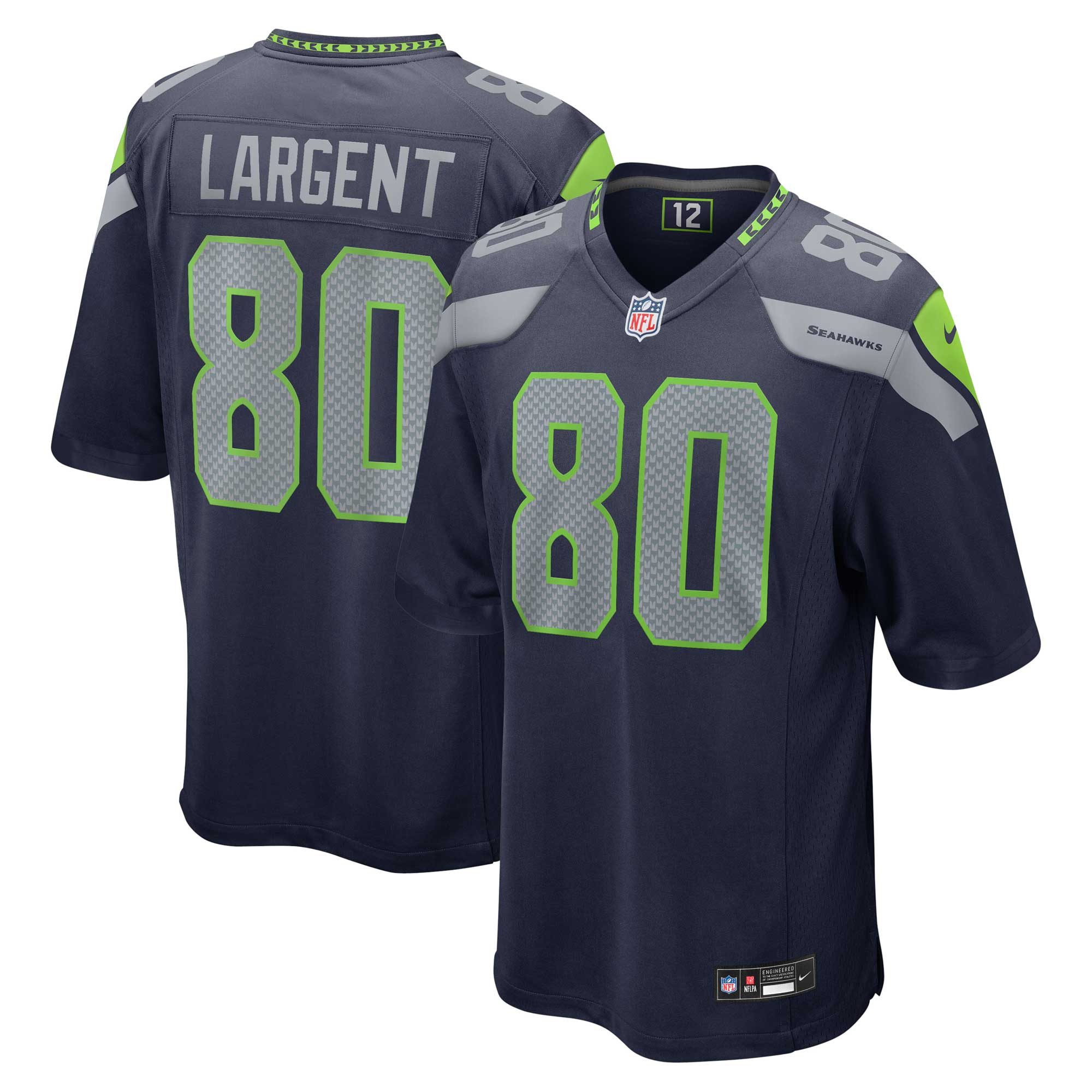 steve largent seattle seahawks nike retired player game jersey college navy clowdercats ejx3t.jpg