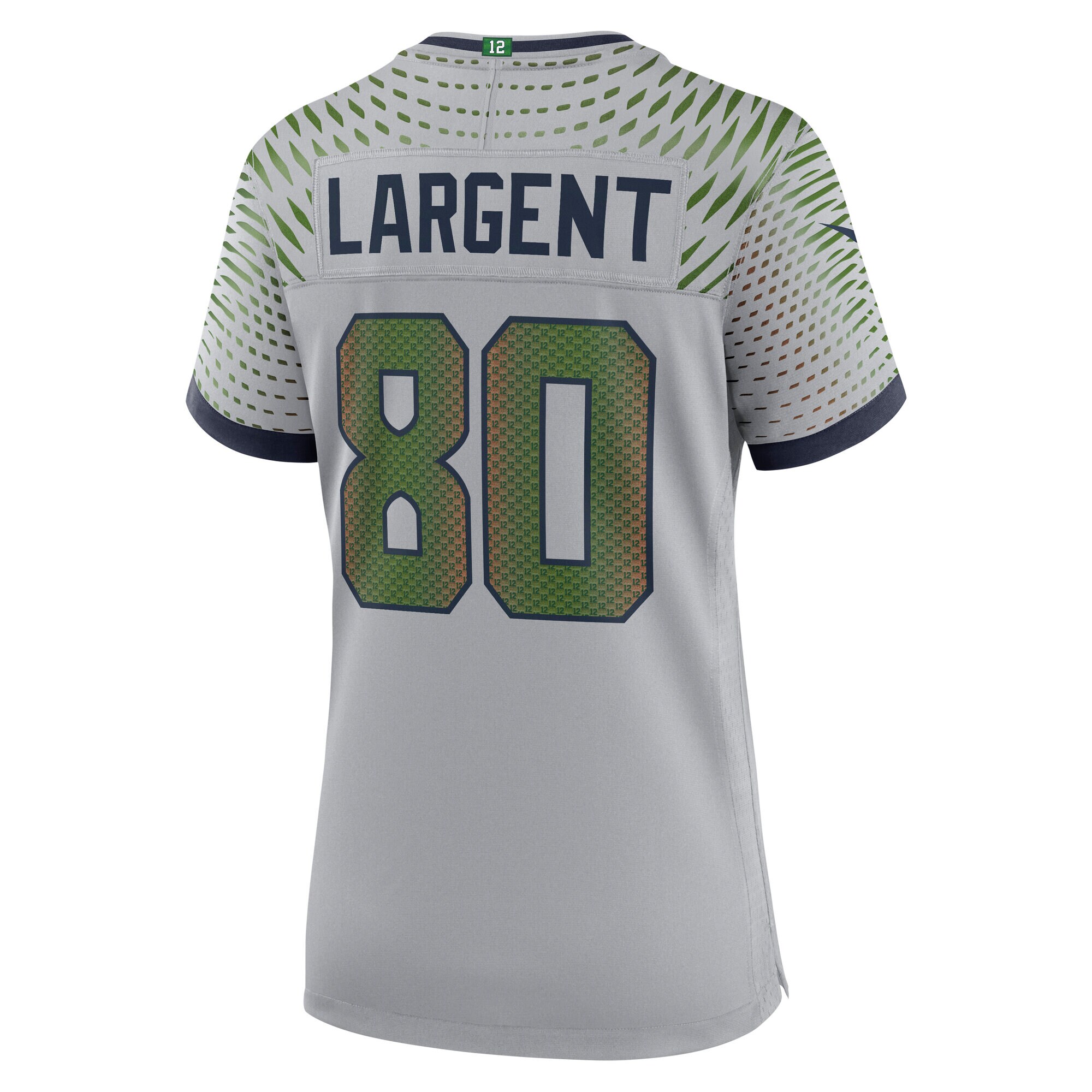 steve largent seattle seahawks nike womens 2025 rivalries collection retired game jersey wolf gray clowdercats vv2n9.jpg