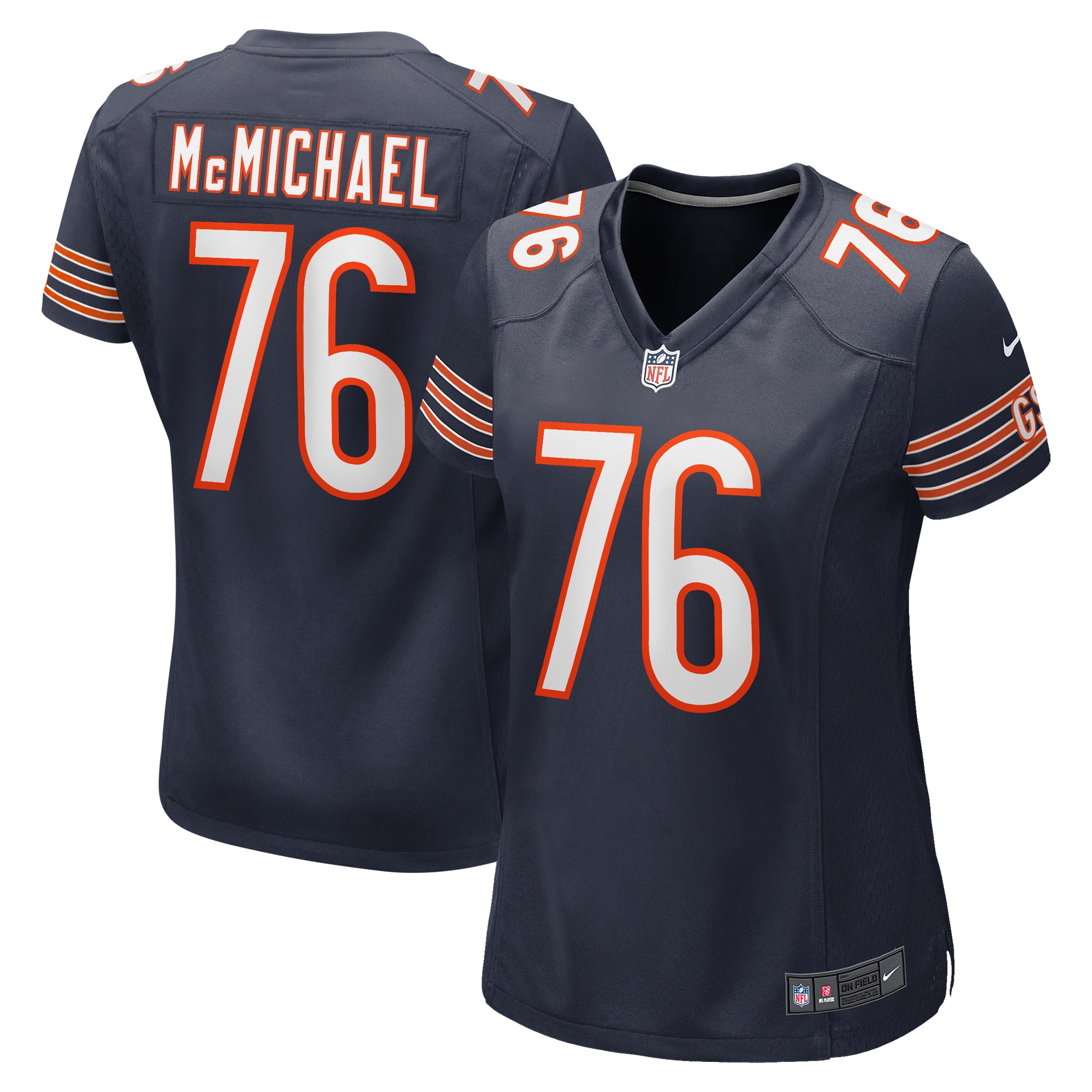 steve mcmichael chicago bears nike womens retired player game jersey navy clowdercats 4jnug.jpg