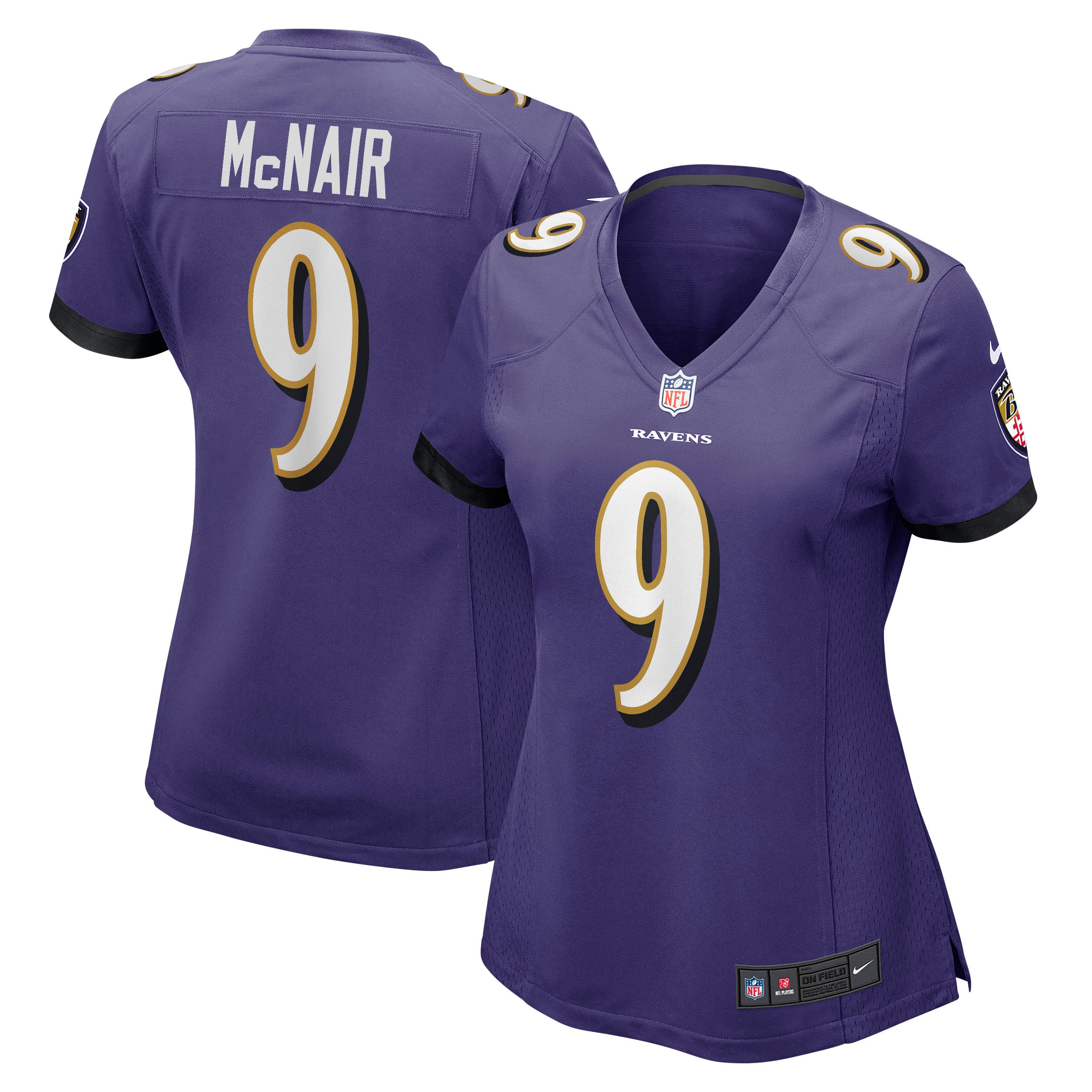 steve mcnair baltimore ravens nike womens game retired player jersey purple clowdercats txnet.jpg