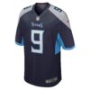 steve mcnair tennessee titans nike game retired player jersey navy clowdercats ssooo.jpg