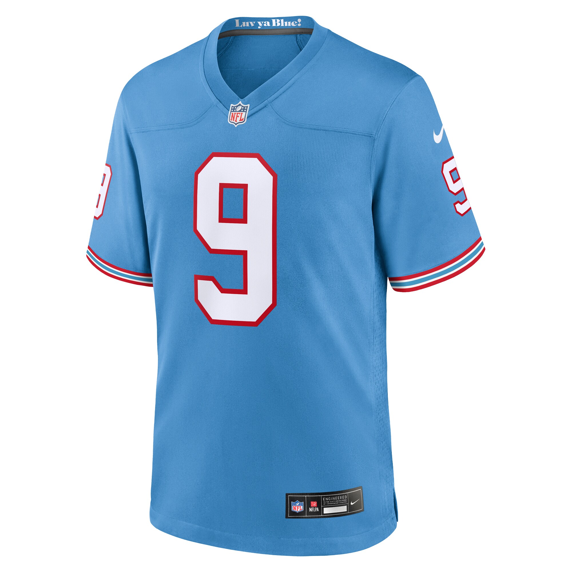 steve mcnair tennessee titans nike retired player alternate game jersey light blue clowdercats eblu9.jpg