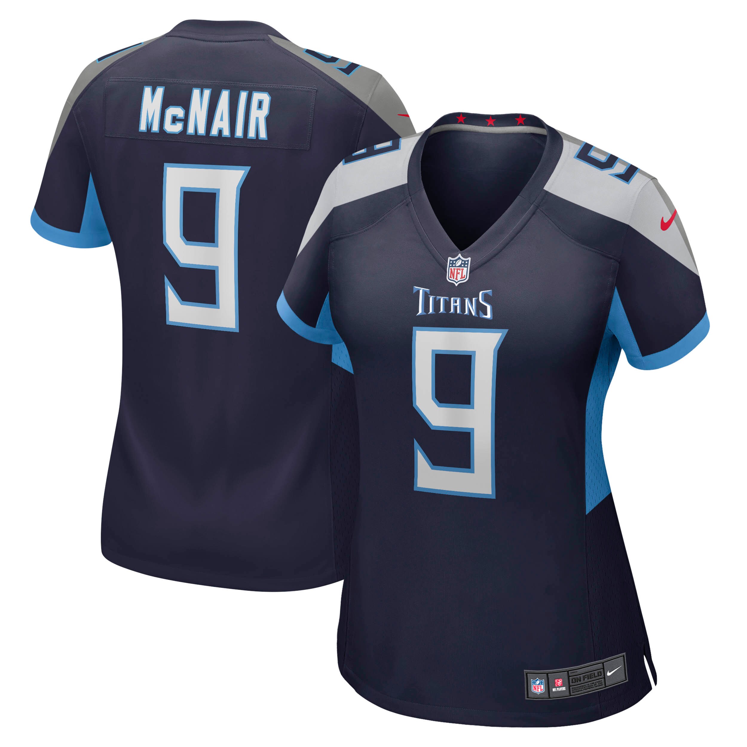 steve mcnair tennessee titans nike womens game retired player jersey navy clowdercats rpz2p.jpg