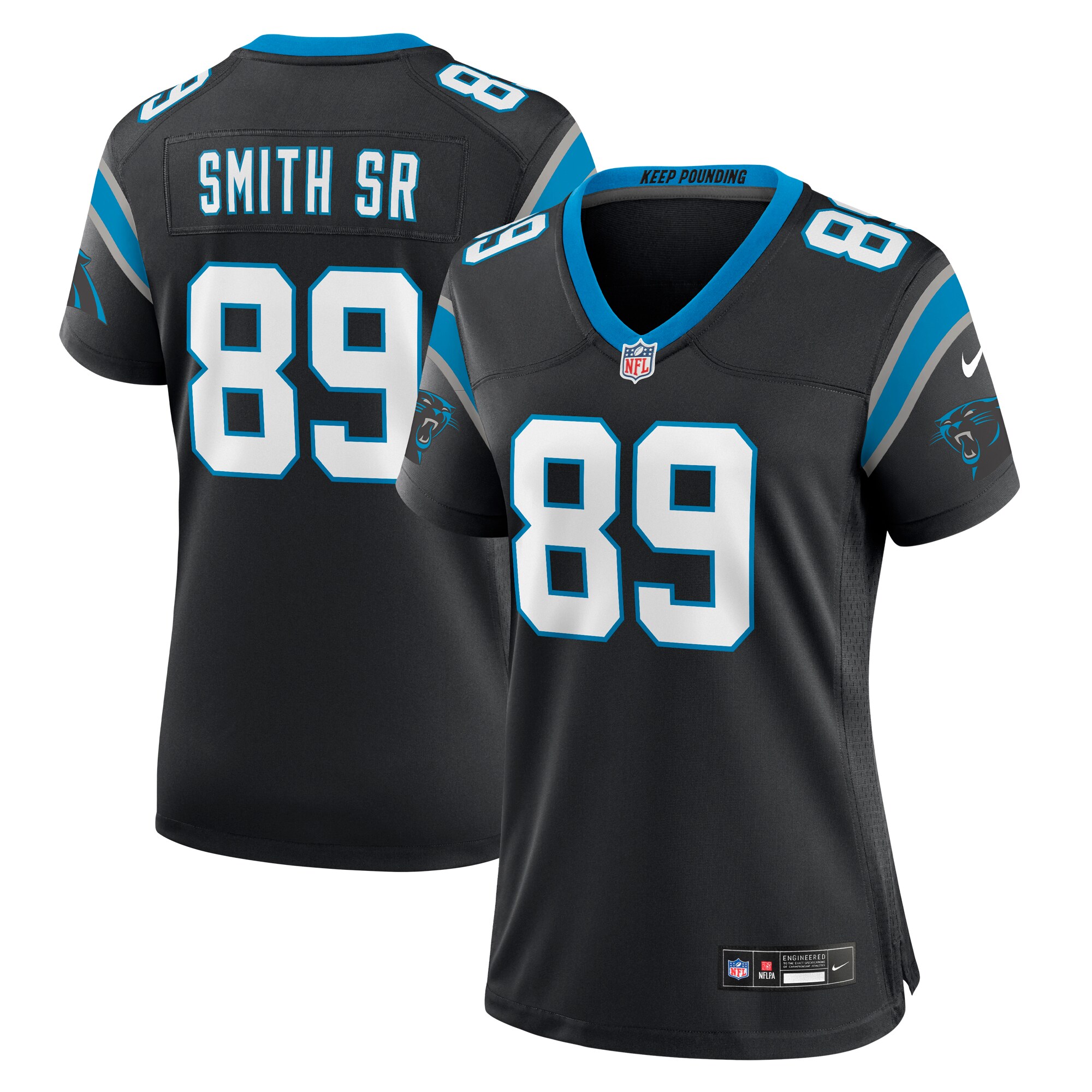 steve smith sr carolina panthers nike womens retired player game jersey black clowdercats trys5.jpg