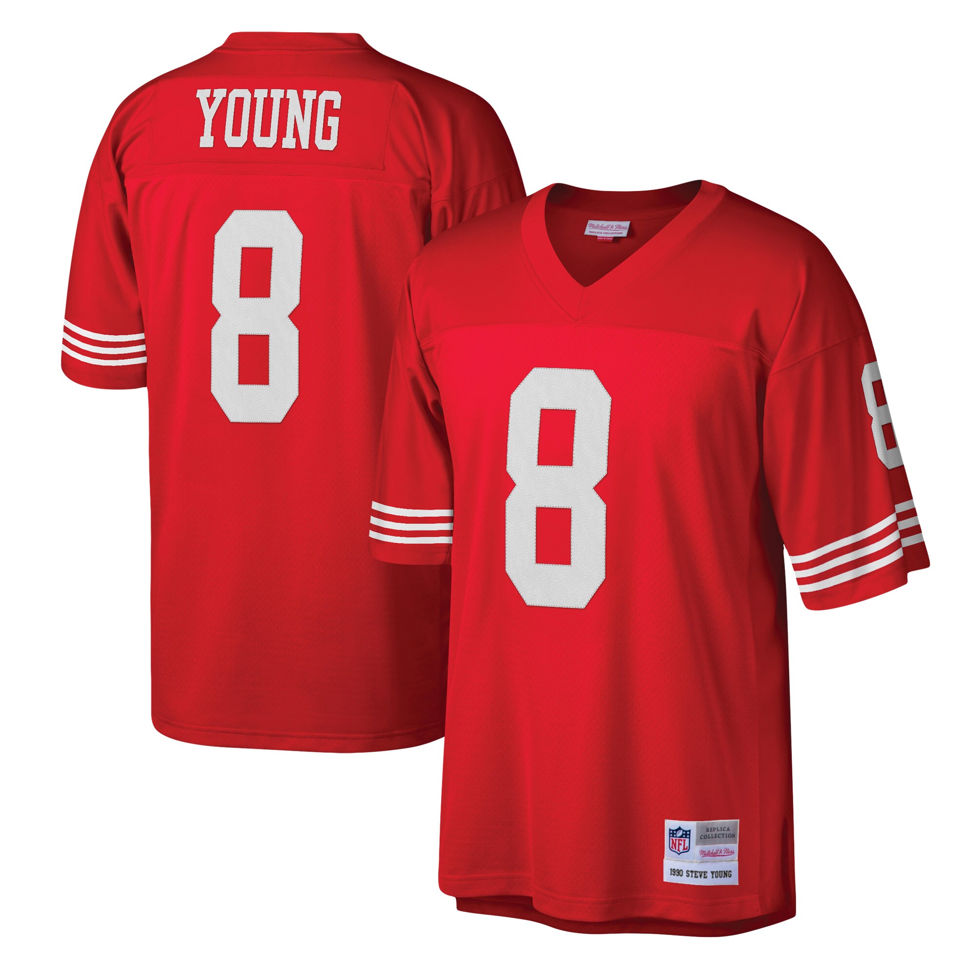 steve young san francisco 49ers mitchell ness legacy replica jersey scarlet clowdercats y4fpt.jpg