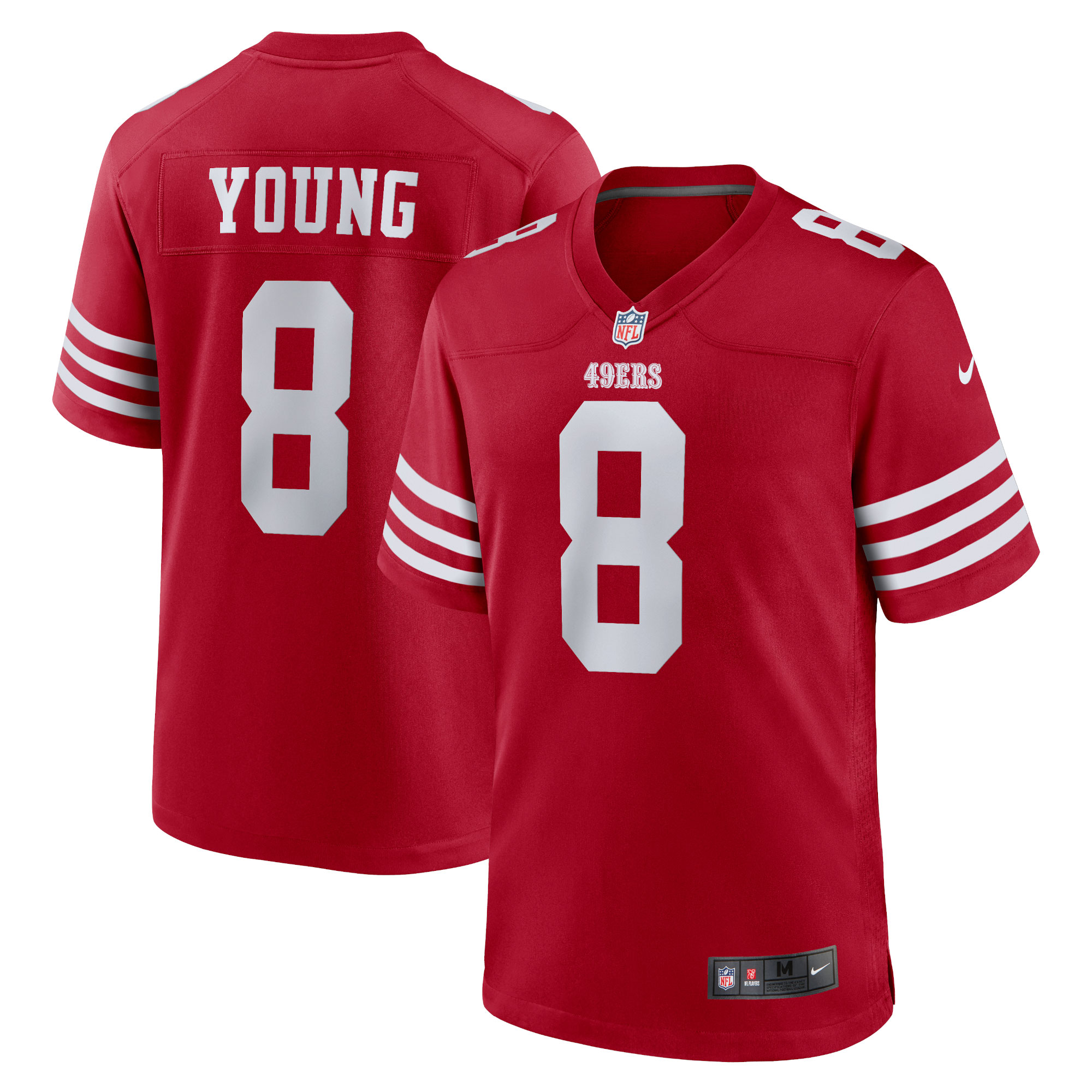 steve young san francisco 49ers nike retired game player jersey scarlet clowdercats vko1q.jpg