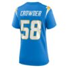 tae crowder los angeles chargers nike womens team game jersey powder blue clowdercats wxlmw.jpg