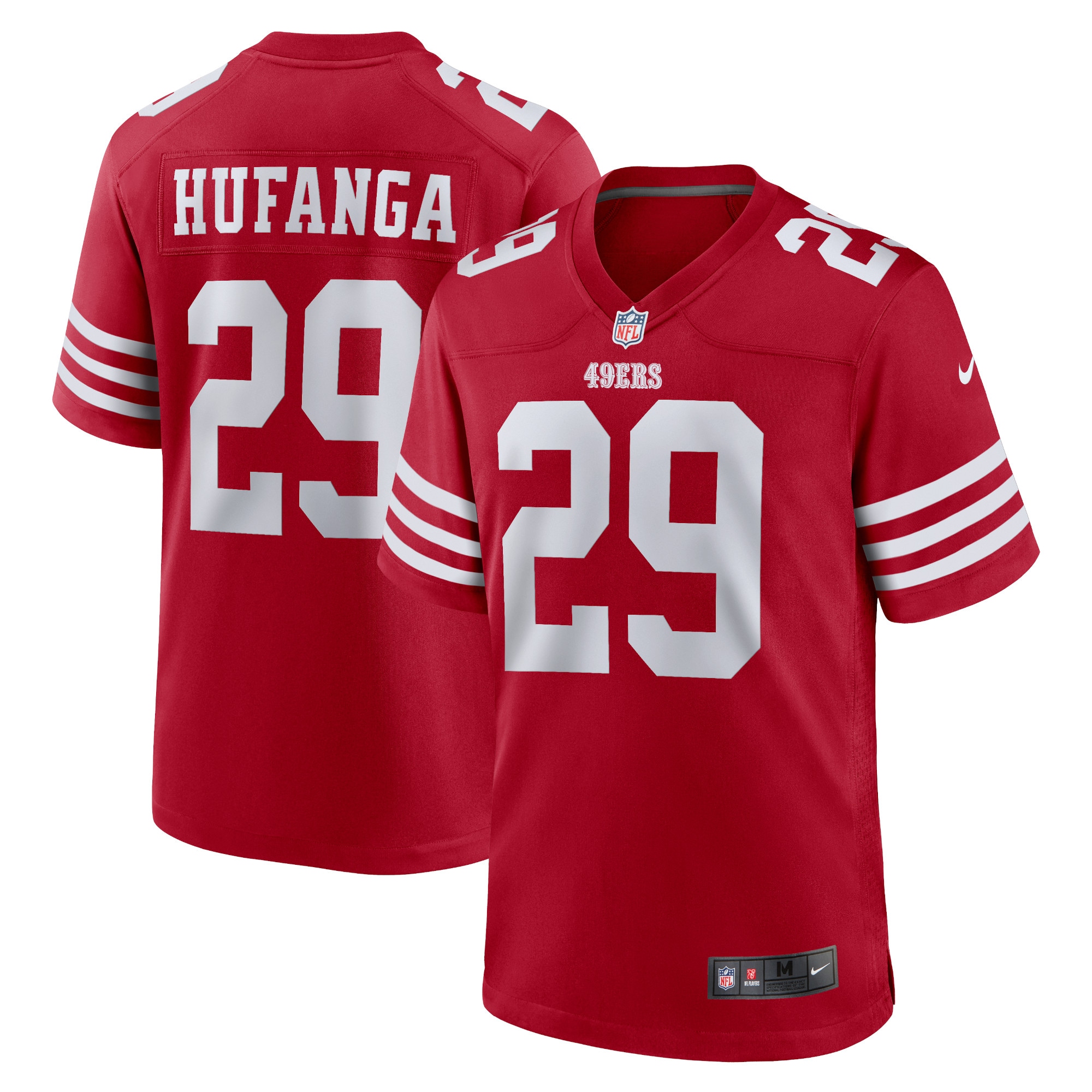 talanoa hufanga san francisco 49ers nike game player jersey scarlet clowdercats gkyjl.jpg