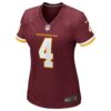 taylor heinicke washington football team nike womens game jersey burgundy clowdercats wb5bm.jpg