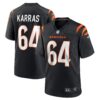 ted karras cincinnati bengals nike game player jersey black clowdercats utq8a.jpg