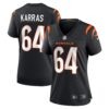 ted karras cincinnati bengals nike womens game player jersey black clowdercats 7ok2z.jpg