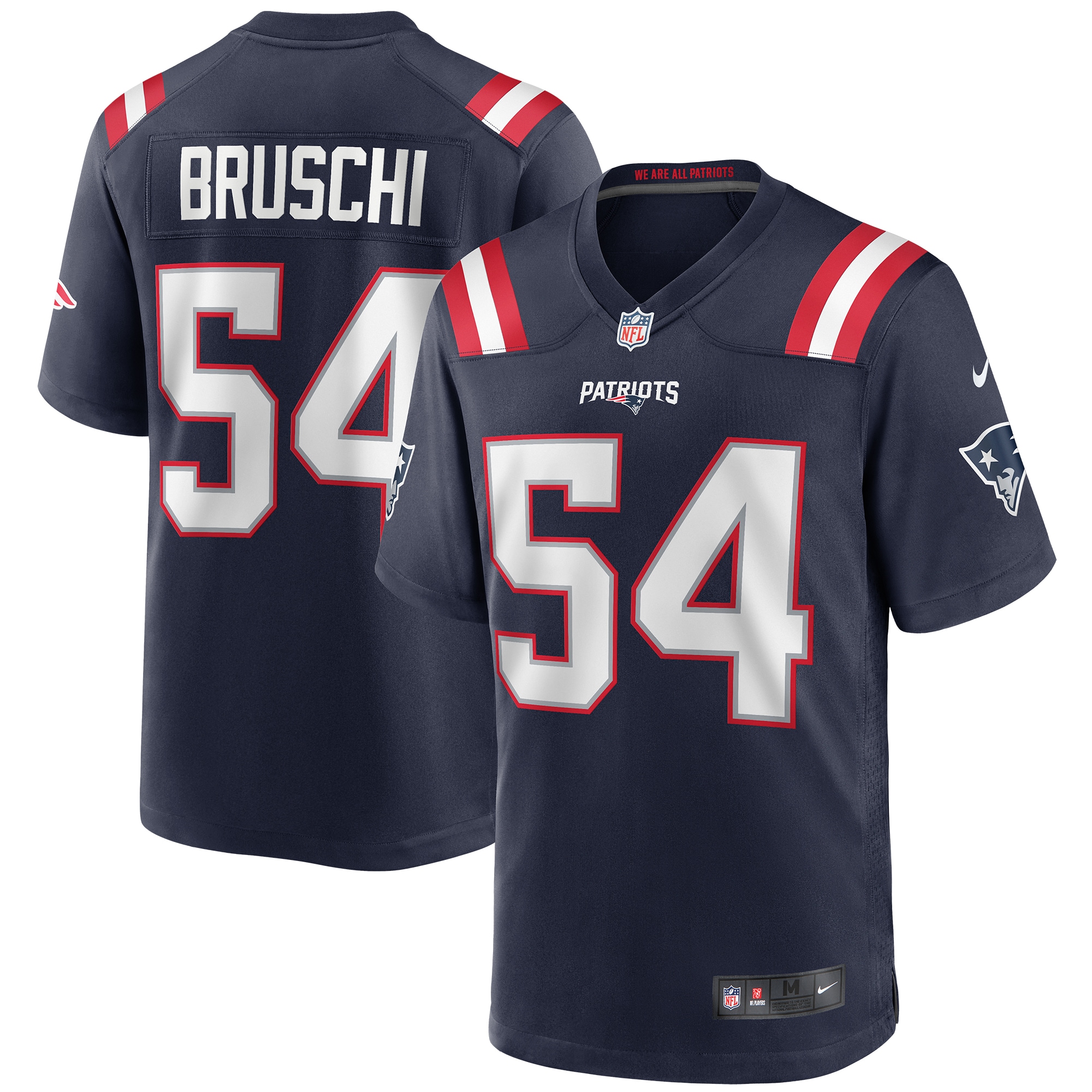 tedy bruschi new england patriots nike game retired player jersey navy clowdercats 11ifb.jpg
