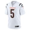 tee higgins cincinnati bengals nike game jersey white clowdercats 5lath.jpg