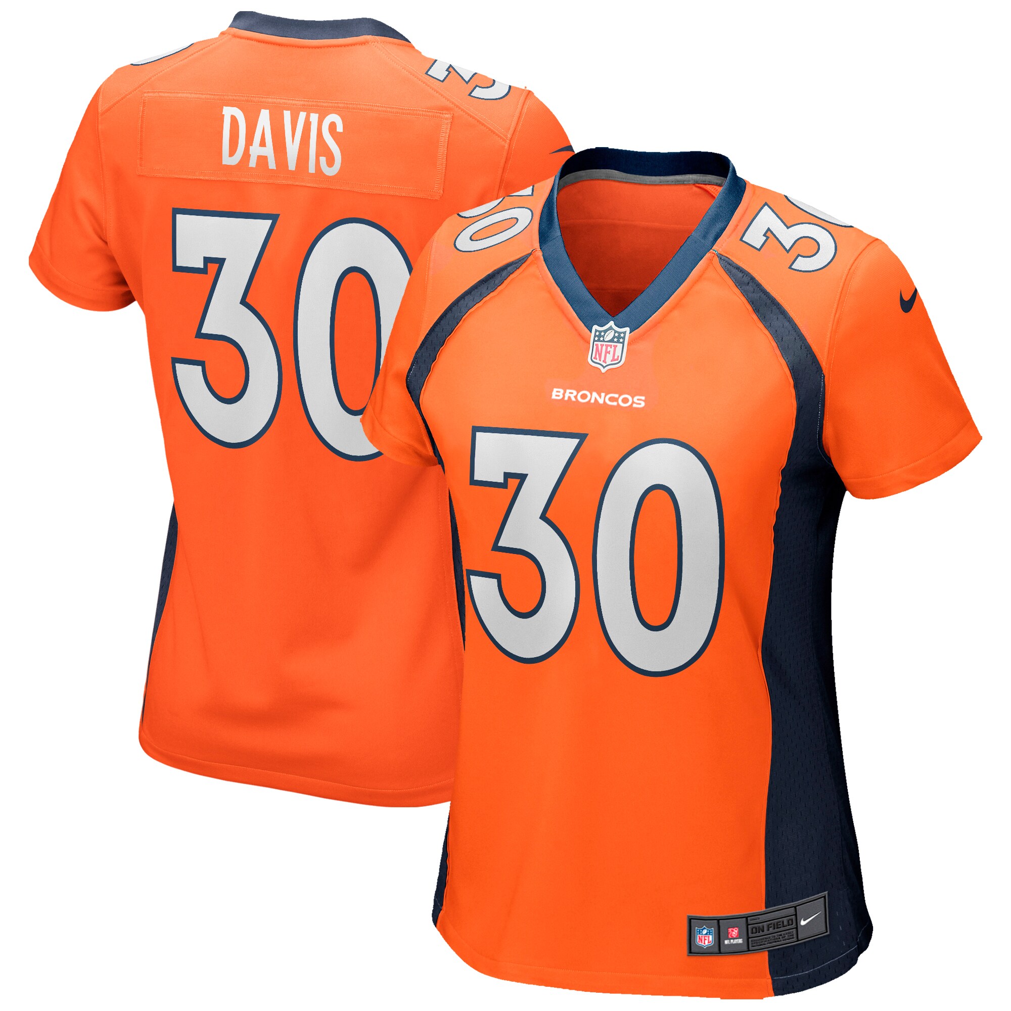 terrell davis denver broncos nike womens game retired player jersey orange clowdercats bl8w5.jpg