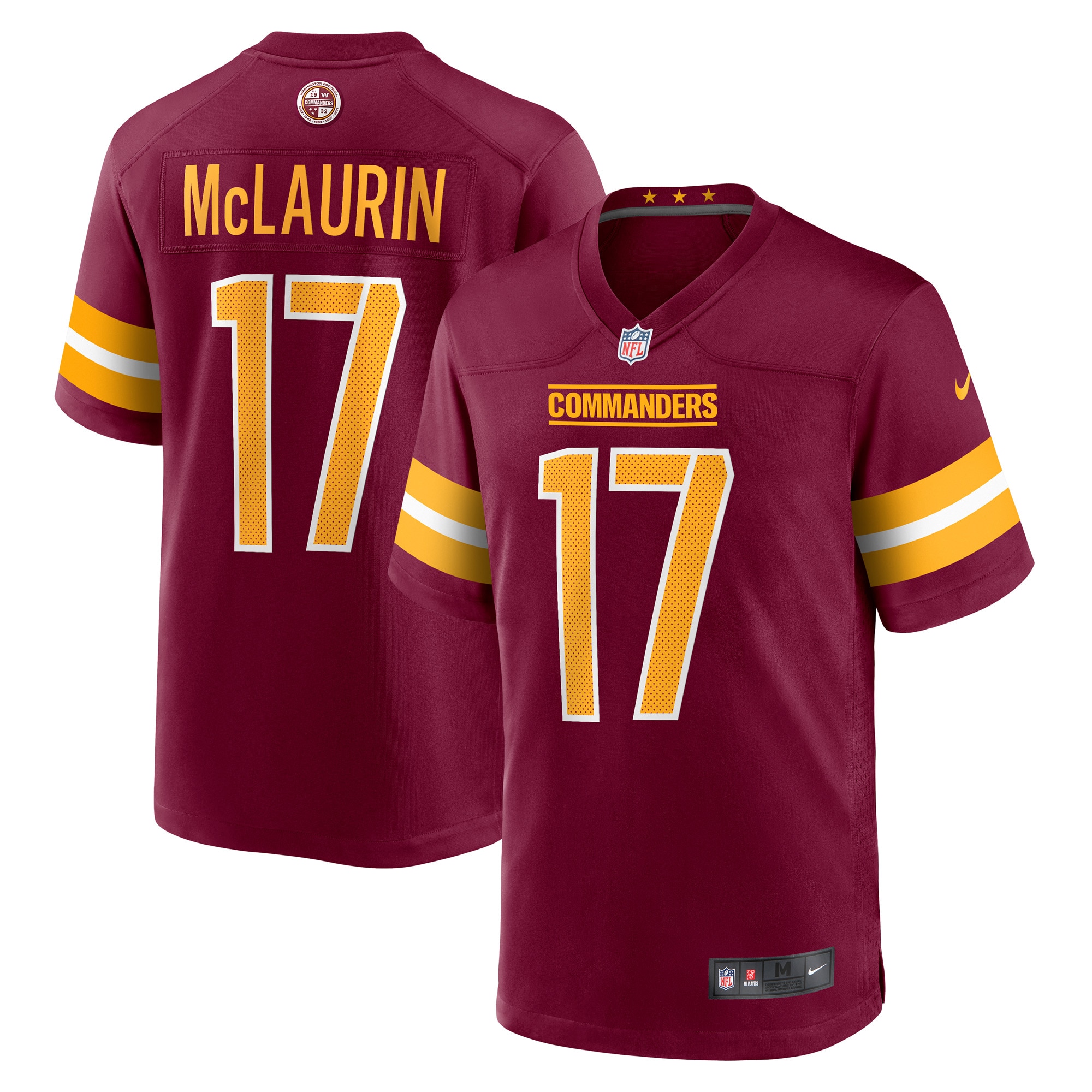 terry mclaurin washington commanders nike player game jersey burgundy clowdercats lhdm4.jpg