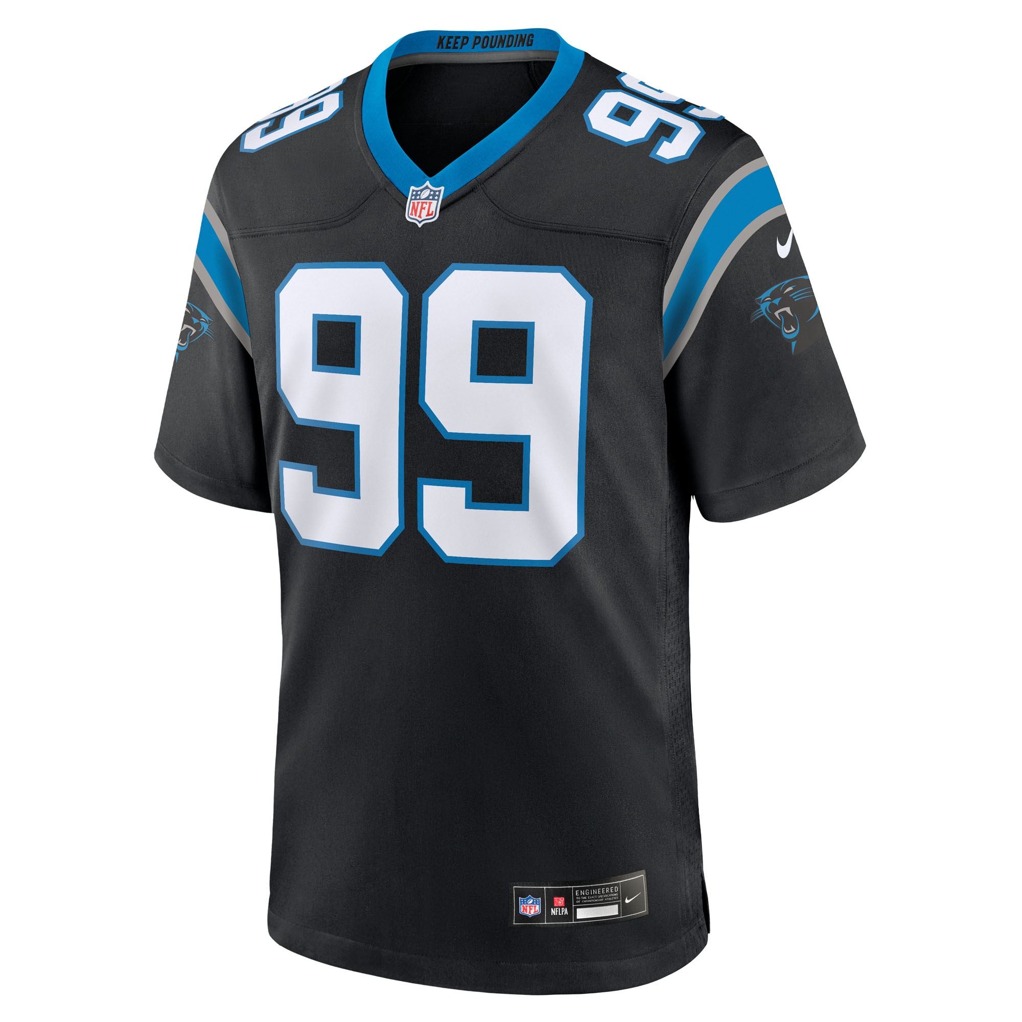 tershawn wharton carolina panthers nike team game jersey black clowdercats vgvip.jpg