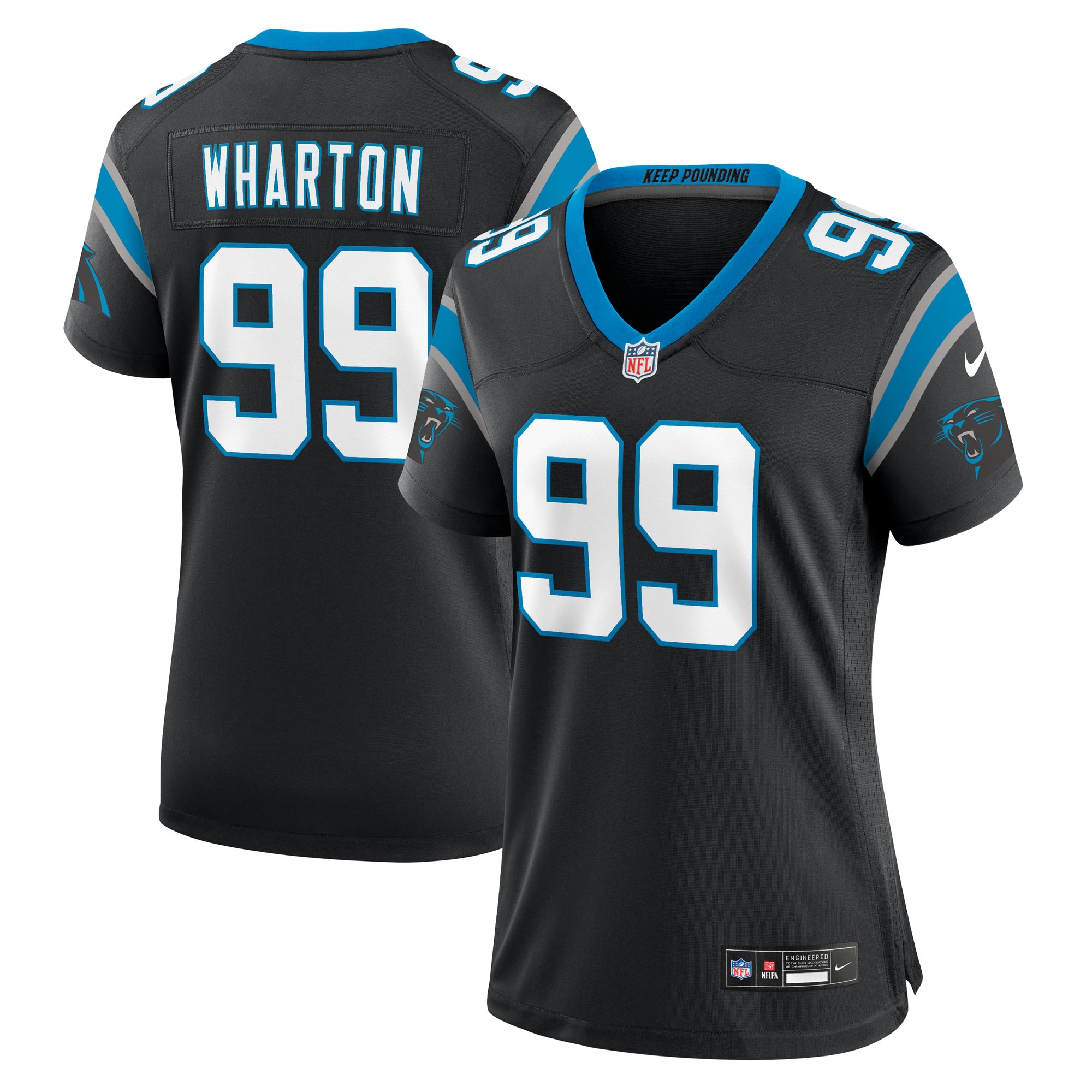 tershawn wharton carolina panthers nike womens team game jersey black clowdercats 1zgnn.jpg