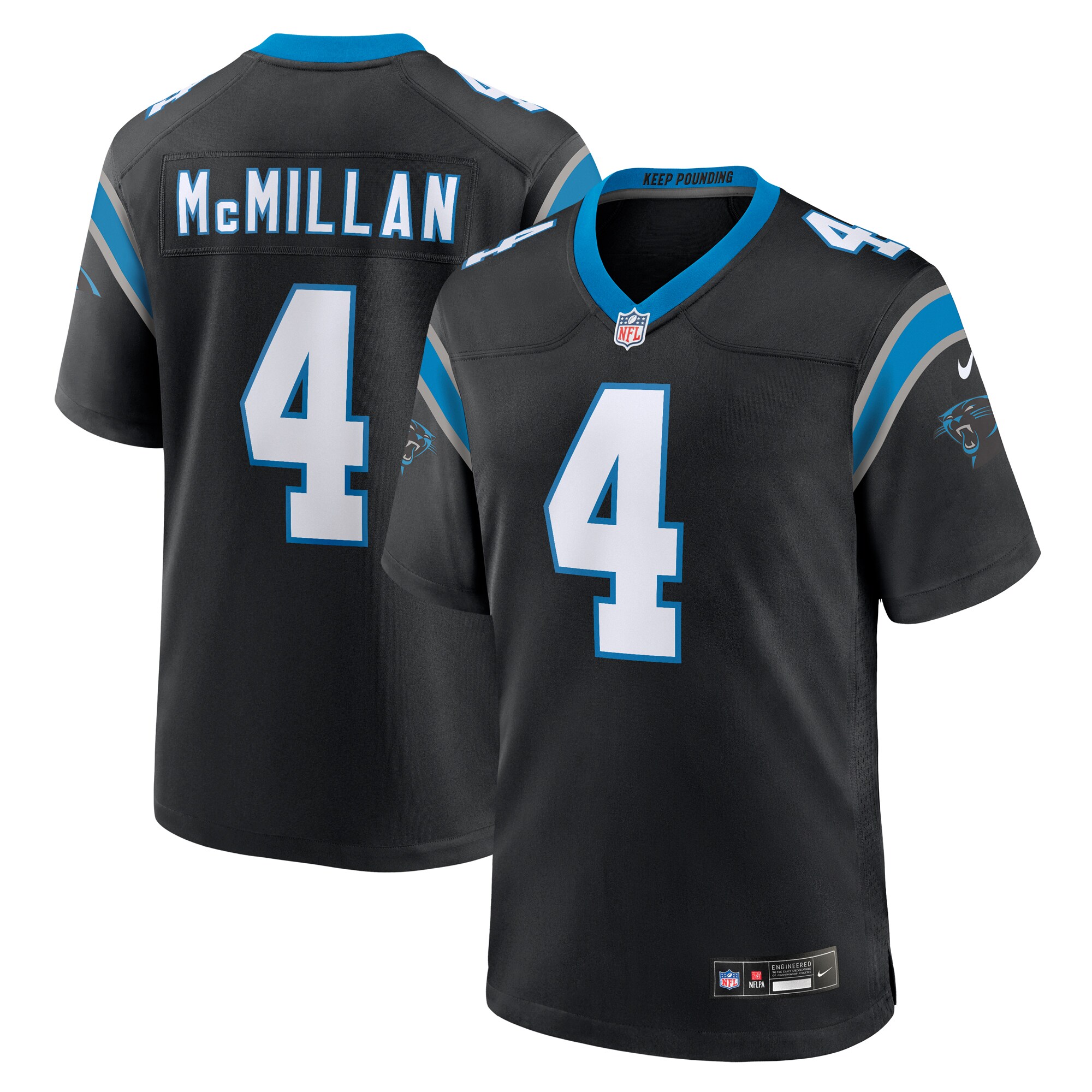 tetairoa mcmillan carolina panthers nike 2025 nfl draft first round pick game jersey black clowdercats w9wwd.jpg