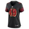 the faithful san francisco 49ers nike womens 2025 rivalries collection game jersey black clowdercats paf6p.jpg