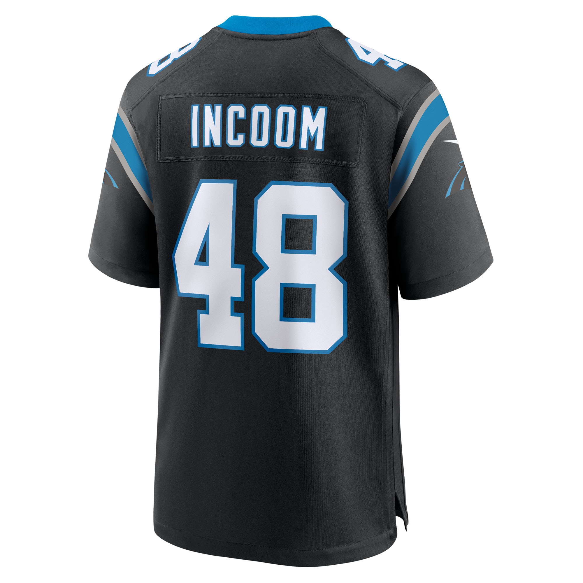 thomas incoom carolina panthers nike team game jersey black clowdercats si5wz.jpg