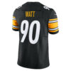 tj watt pittsburgh steelers nike vapor fuse limited jersey black clowdercats 43tfh.jpg