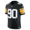 tj watt pittsburgh steelers nike vapor fuse limited jersey black clowdercats uzxof.jpg