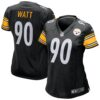 tj watt pittsburgh steelers nike womens game jersey black clowdercats q58tt.jpg