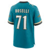 tony boselli jacksonville jaguars nike prowler throwback retired player game jersey teal clowdercats yrxgz.jpg